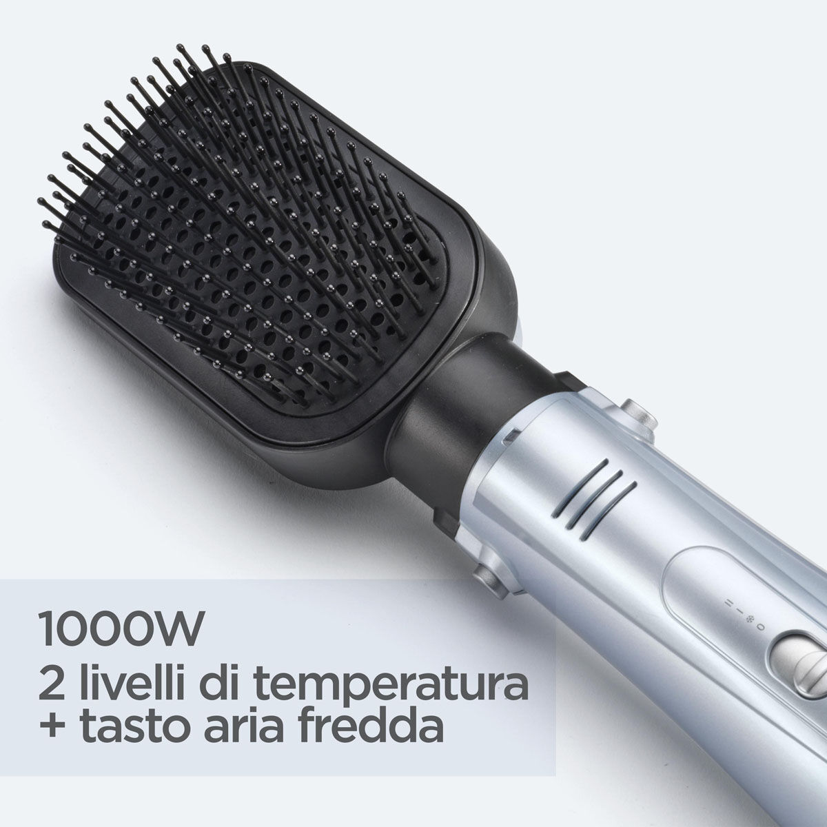 2 livelli di temperatura  + tasto aria fredda